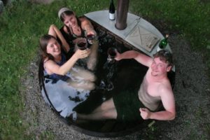 What the Heck is a Snorkel Hot Tub and What is it doing at this Finger Lakes Bed and Breakfast NY? 9