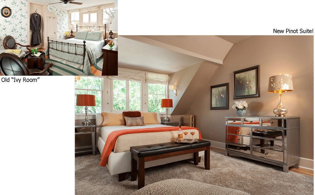 Gothic Eves Room Highlight: The Updated Pinot Suite 1