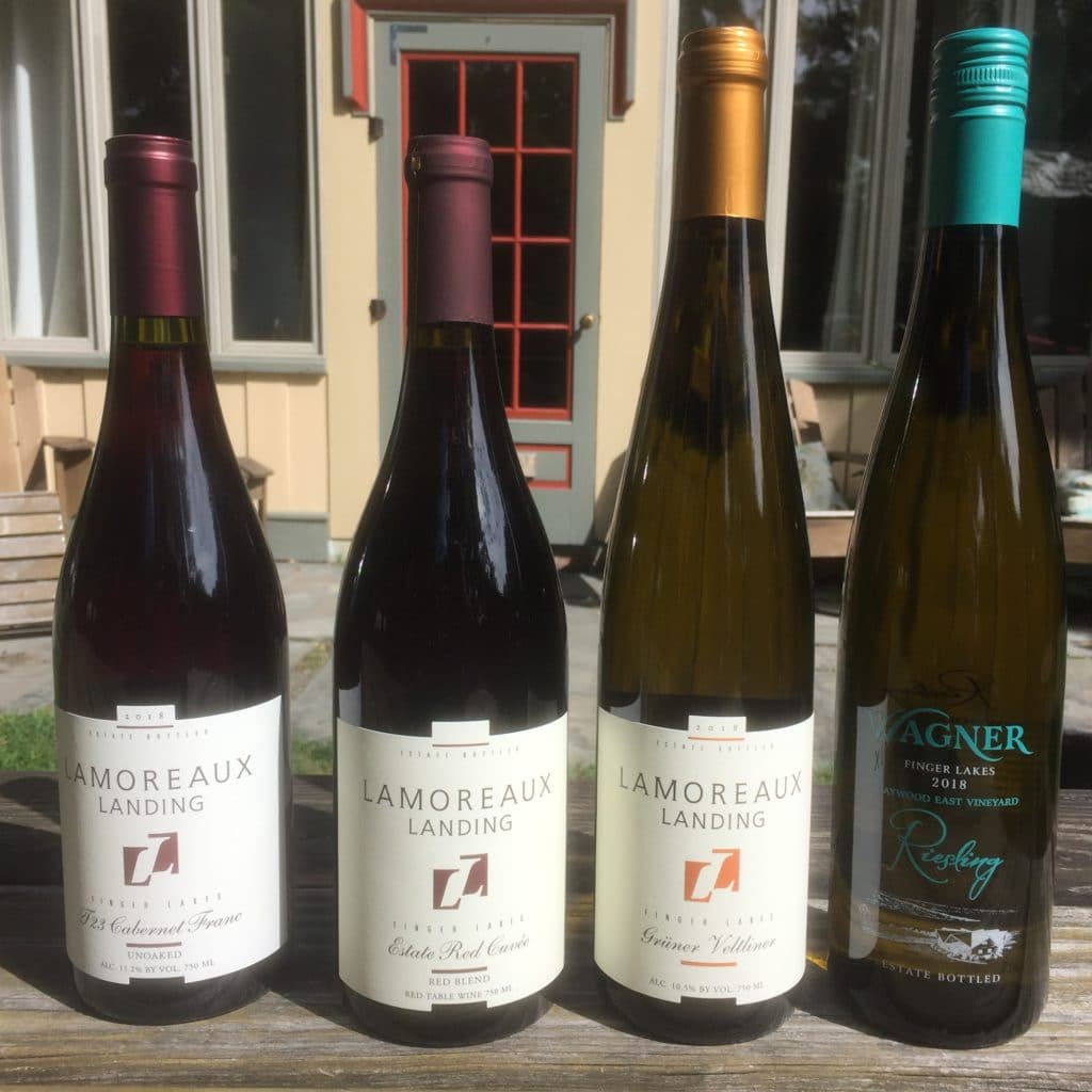 New wine pairings with our charcuterie spread