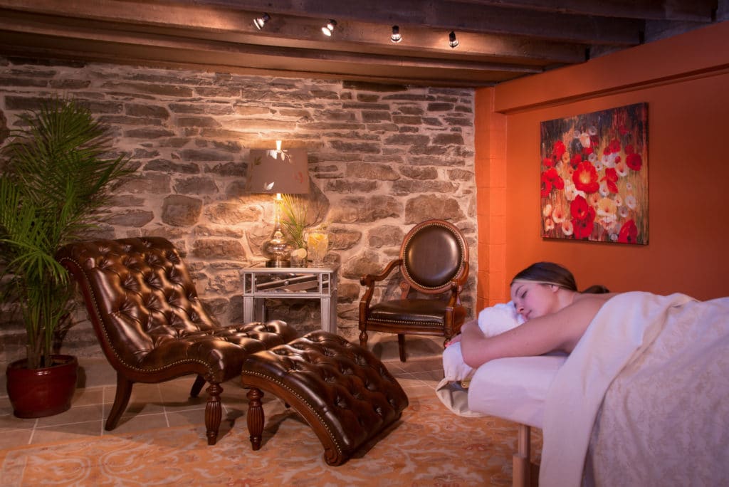 Relax in our spa with a massage