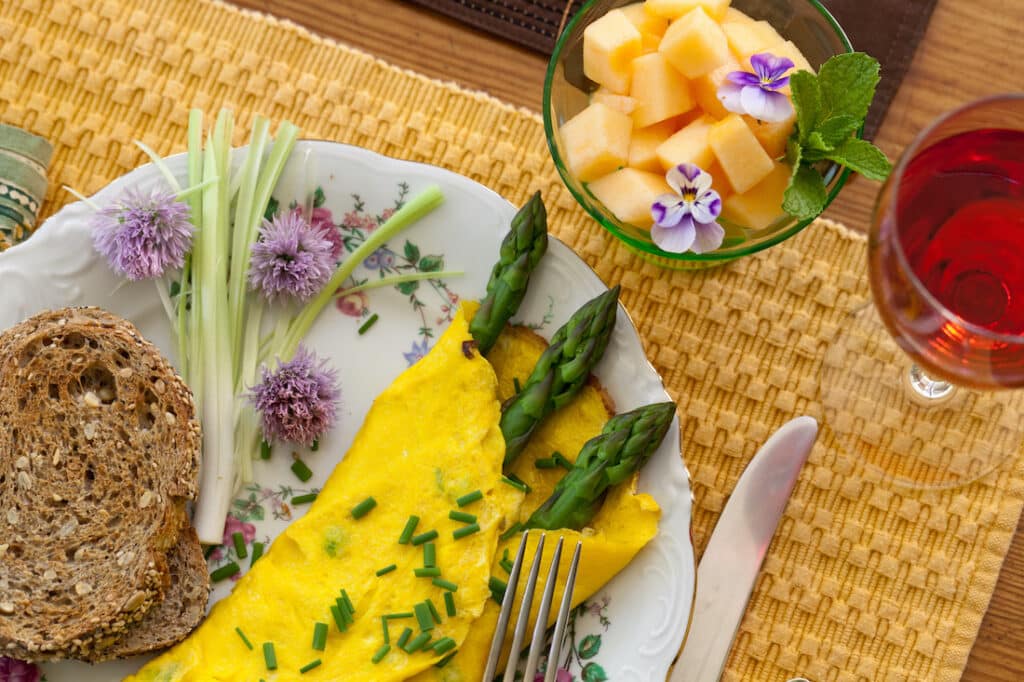 Wellness Retreat in New York, wholesome breakfast at our Finger Lakes Bed and Breakfast