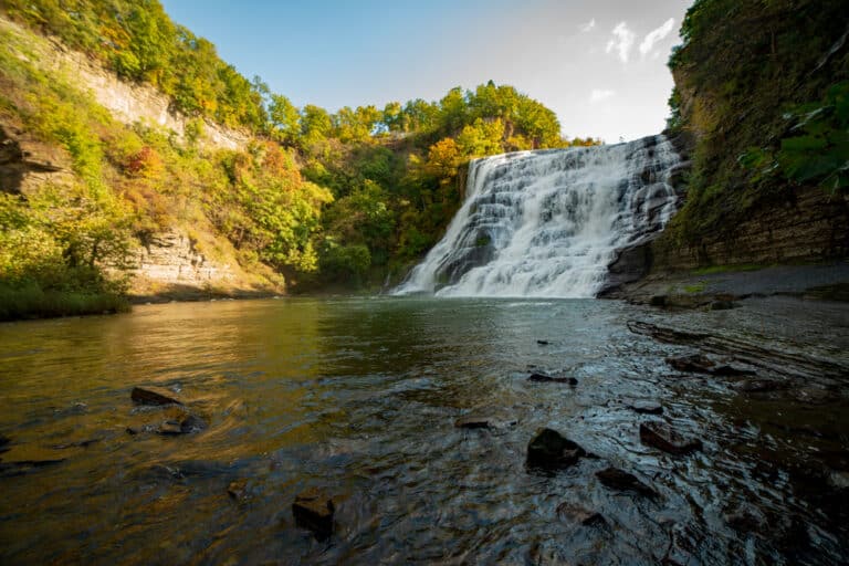 The best Hiking in Ithaca Ithaca: Falls Trail and more hikes near Ithaca NY, photo of Ithaca Falls