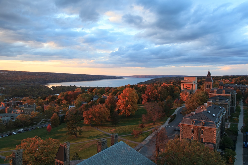 Things to do in Ithaca, photo of the landscape in Ithaca near Cornell University