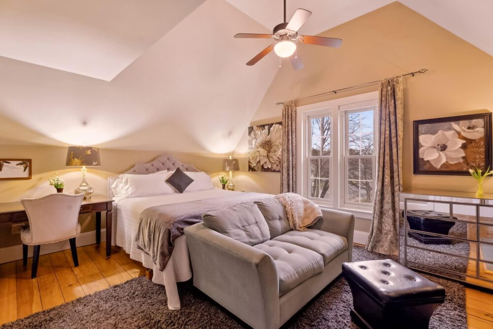 The Chardonnay Room at our Finger Lakes Bed and Breakfast.