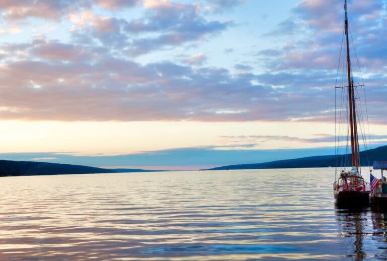 The best Sunset Cruises, Wine Tasting, and Finger Lakes Boat Tours near one of the best places to stay on a romantic getaway