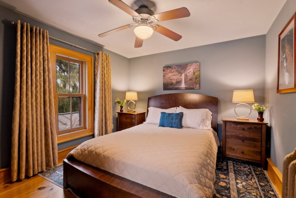 The Cayuga Room at our Finger Lakes Bed and Breakfast.