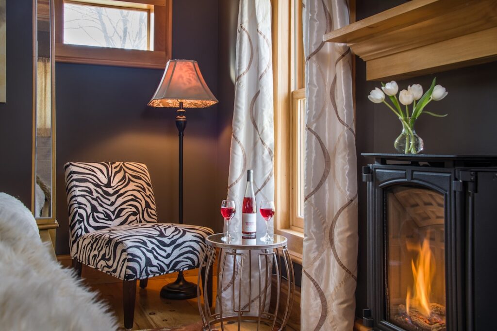 Watkins Glen State Park is one of the most beautiful places to see waterfalls in the Finger Lakes region, and our bed and breakfast pictured here is one of the best places to stay